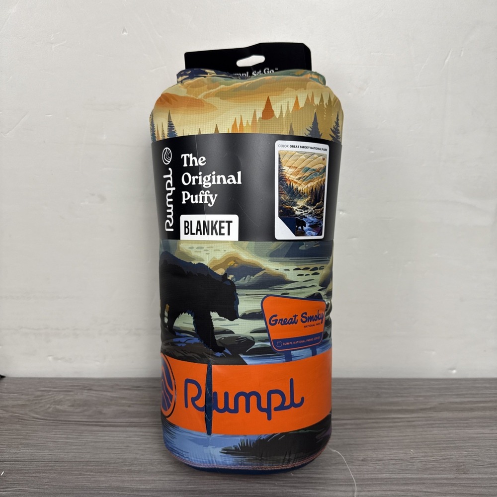 Rumpl Original Puffy Blanket, Great Smoky National Park, 1-Person